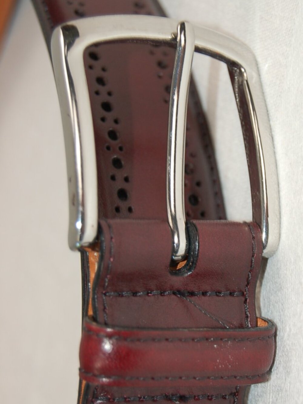 Allen Edmonds Manistee men's belt 42